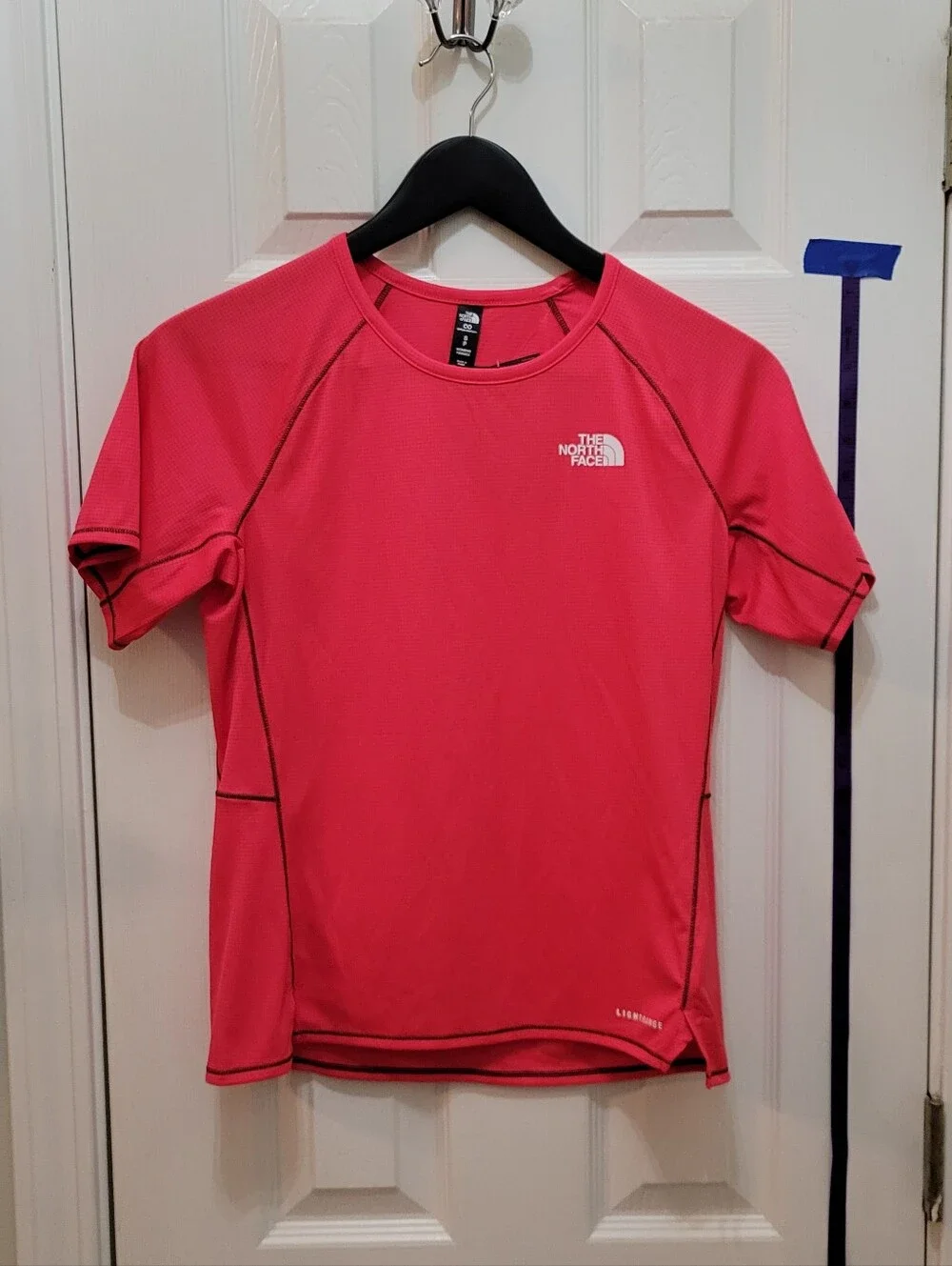 The North Face Women’s Short Sleeve Active Tee - Bright Pink - Picture 2 of 13